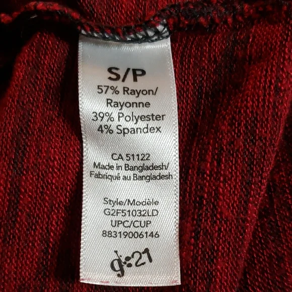 George Red Short Sleeve Tee - Picture 7 of 8